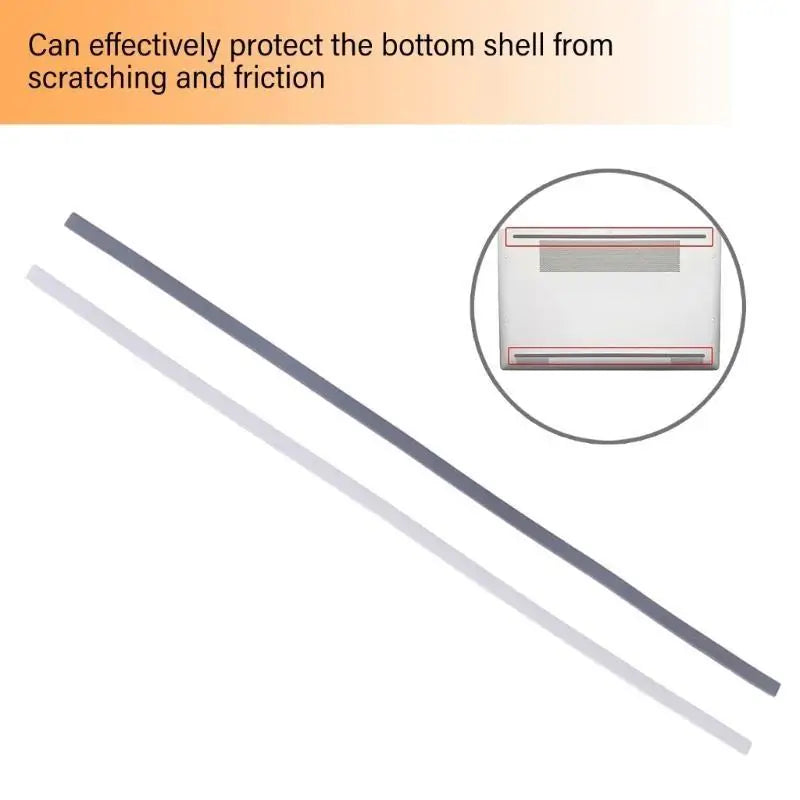 652F Rubber Strips Bottom Case Cover Foot Pad 15DR Laptop Bumper Feet Zpaxo
