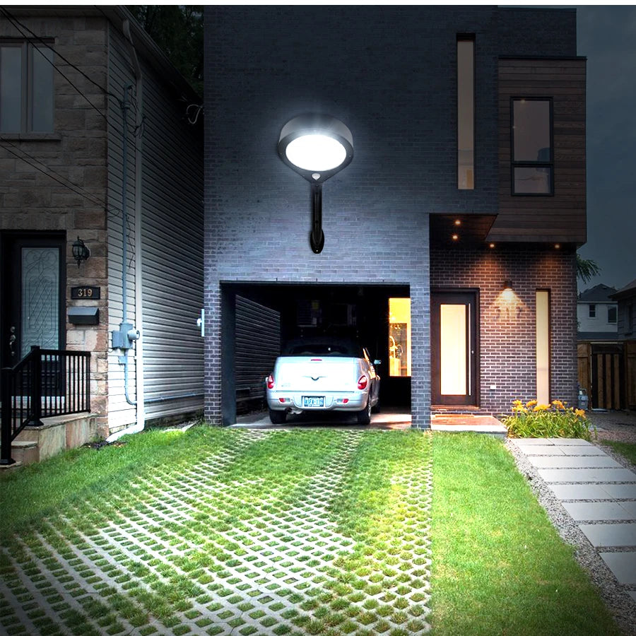 Solar Shower Light LED Outdoor Waterproof Lamp Motion Detector Wall Zpaxo