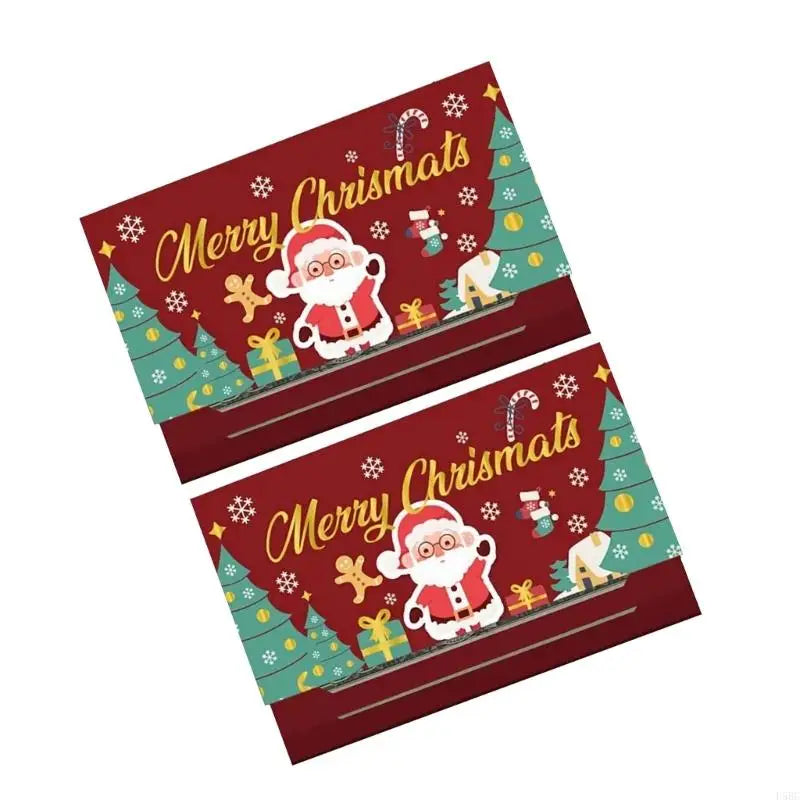 Interactive Holiday Packaging Concealed Message Design Portable Paper