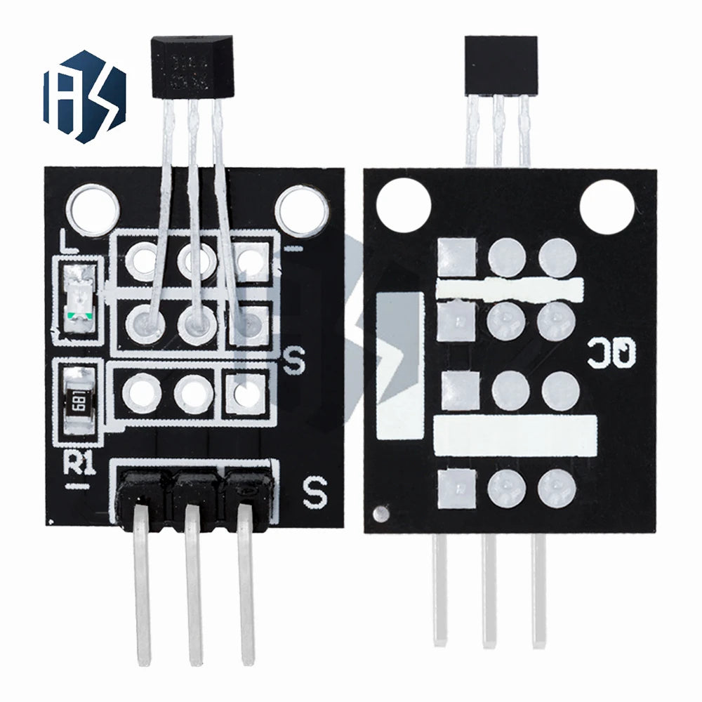 A3144 High Sensitivity Hall Sensor, Magnetic Switch Module Replacement for KY-003 Zpaxo