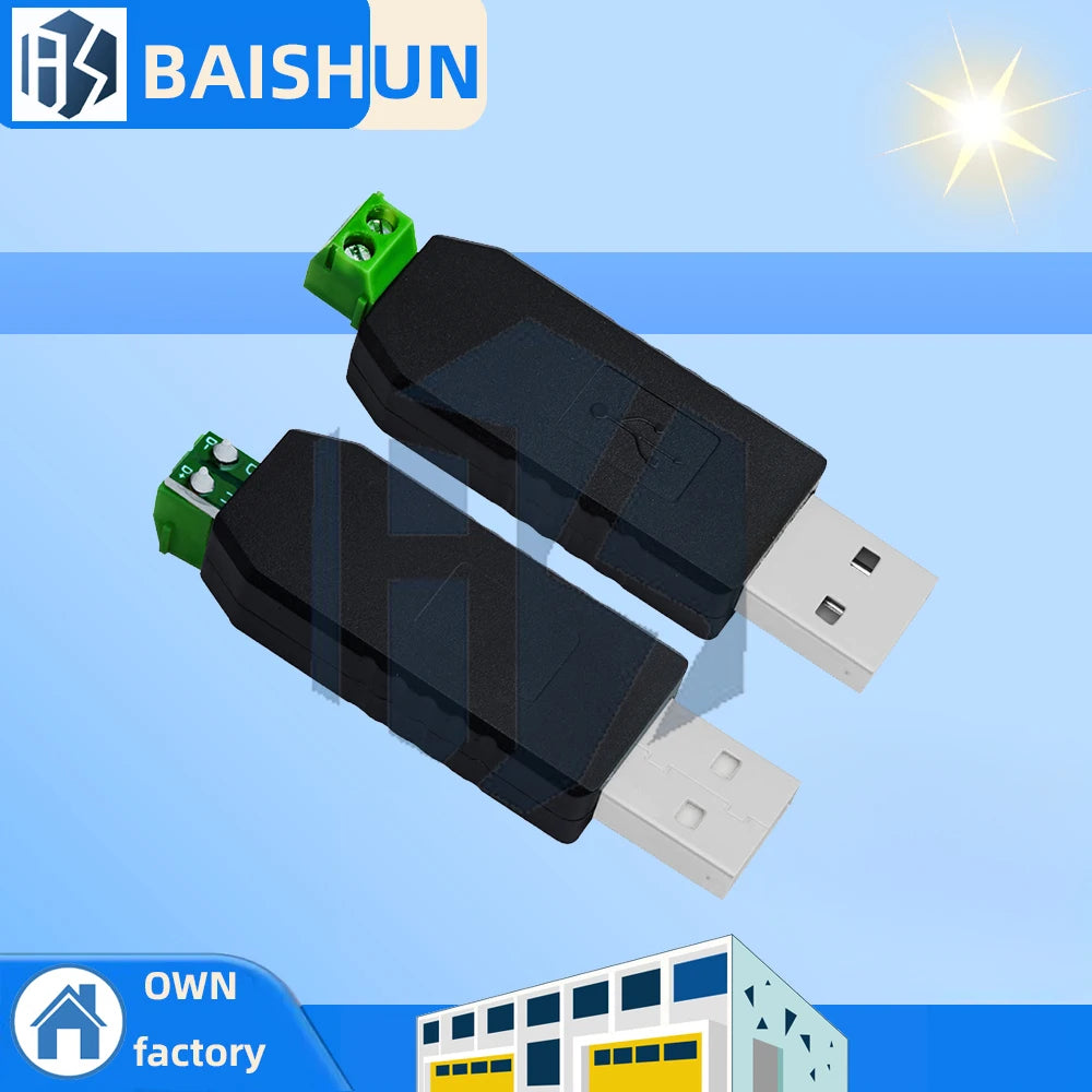 Universal USB-to-RS485 Converter: Compatible with Windows (XP/Vista/7), Linux & macOS Zpaxo