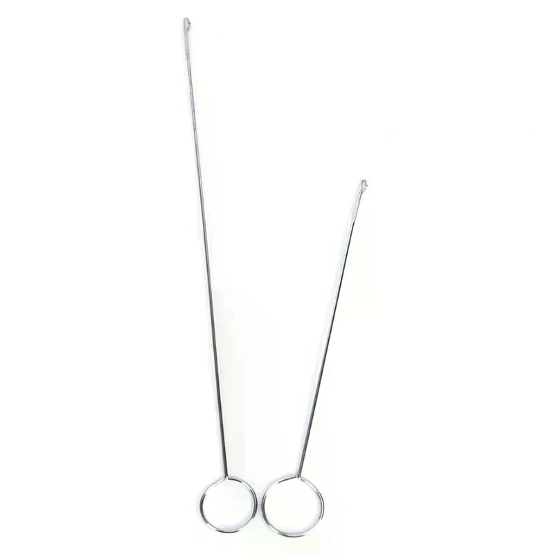Handmade DIY Sewing Tools Stainless Steel Loop Turner Hook Turning Zpaxo