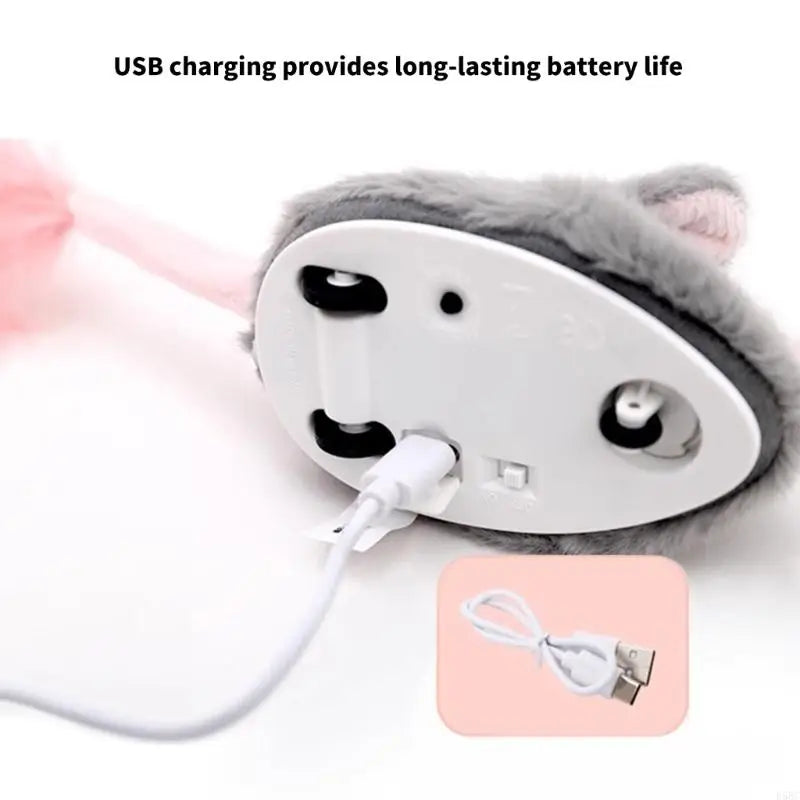 Motion Activated Robot Mice Toy Mouse Interactively Random Moving Cats