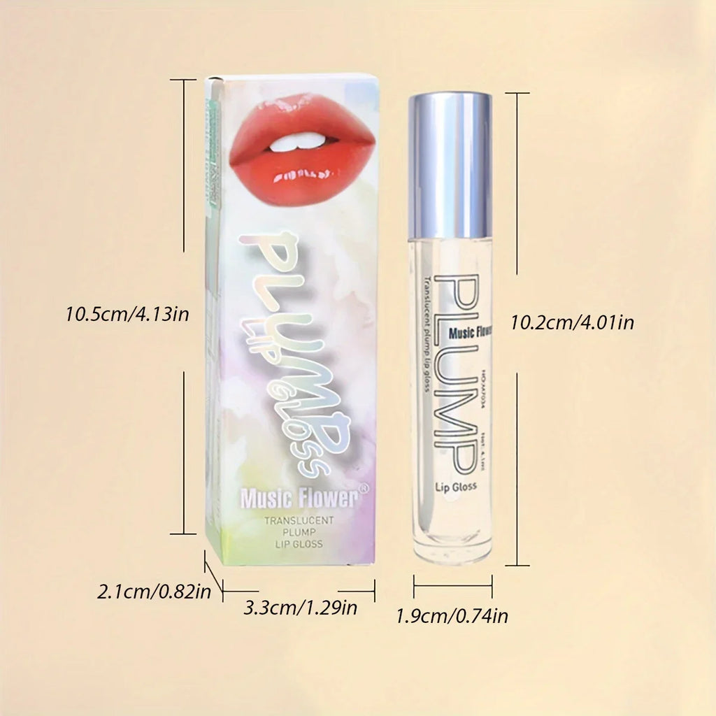 Charming, Smudge-Proof Lip Enhancer Lip Gloss: Shiny Liquid Lipstick & Nourishing Lip Stain Valentine's Day Gifts Zpaxo