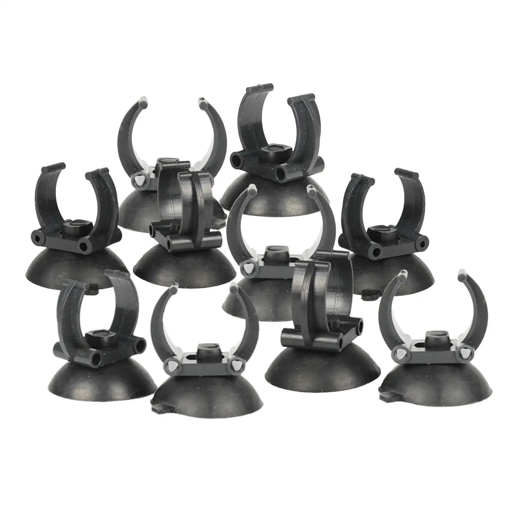 10 Pieces Aquarium Heater Suction Cups Fixing Clip Heating Rod Holders Clamps 35mm Diameter for Fish Tank Accessories Zpaxo