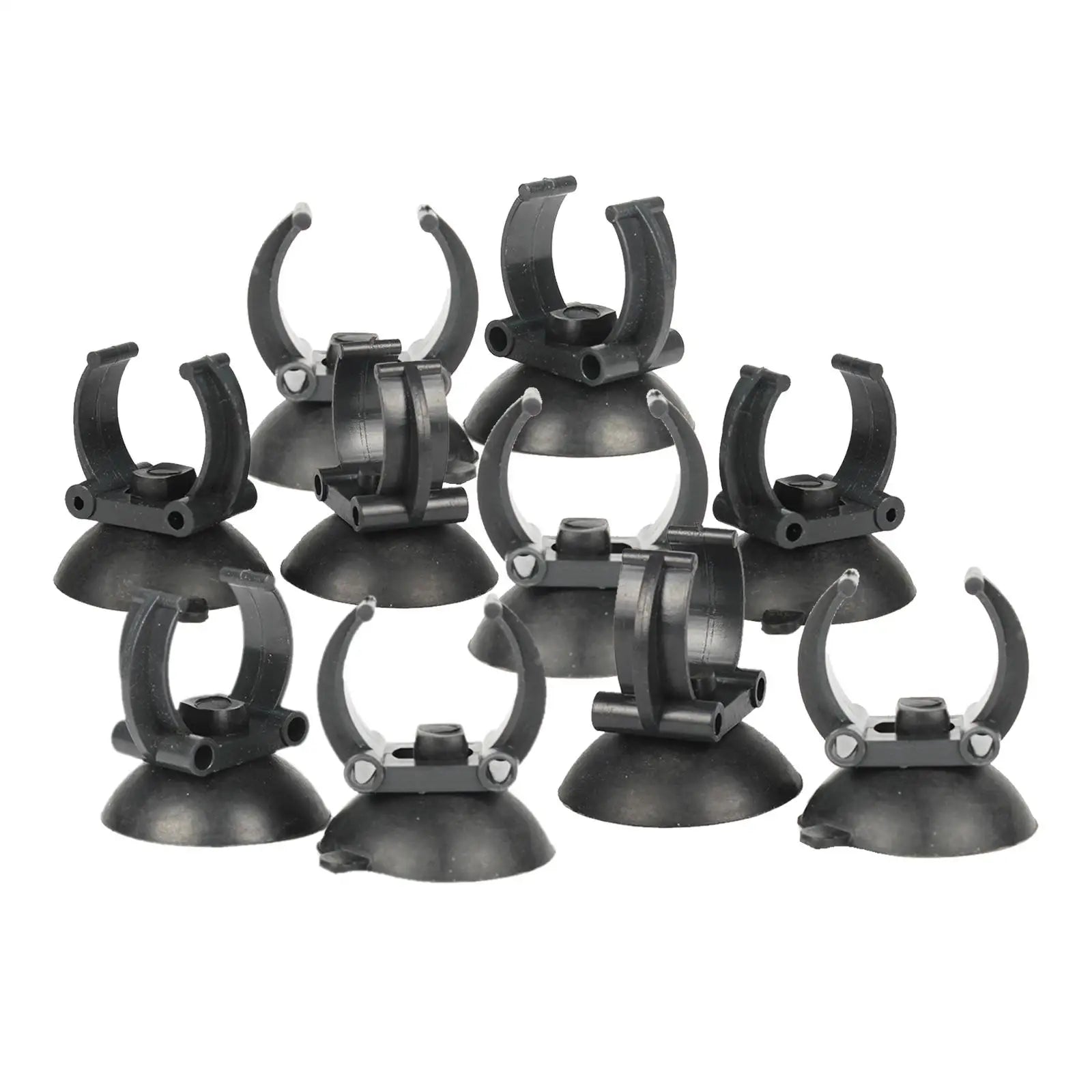 10 Pieces Aquarium Heater Suction Cups Fixing Clip Heating Rod Holders Clamps 35mm Diameter for Fish Tank Accessories Zpaxo