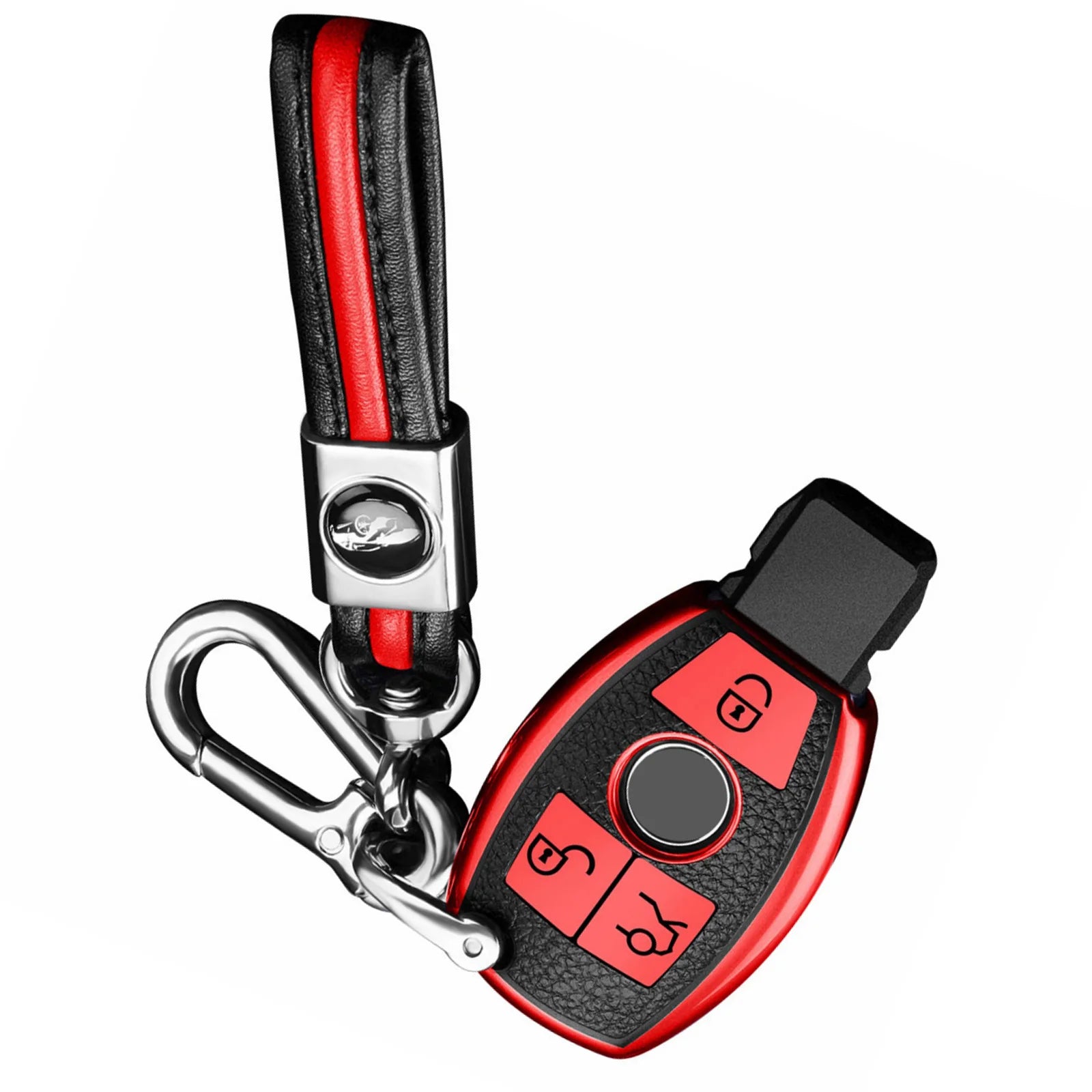 Fashion TPU Car Remote Key Fob Case Cover Shell Mercedes Benz B C E S