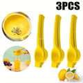 Manual Lemons Press Lemon Squeezer Kitchen Tool for Citrus Lemon Can Be Washed with Dishwasher Manual Juicer Lemon Lime Juicer Zpaxo 3PCS
