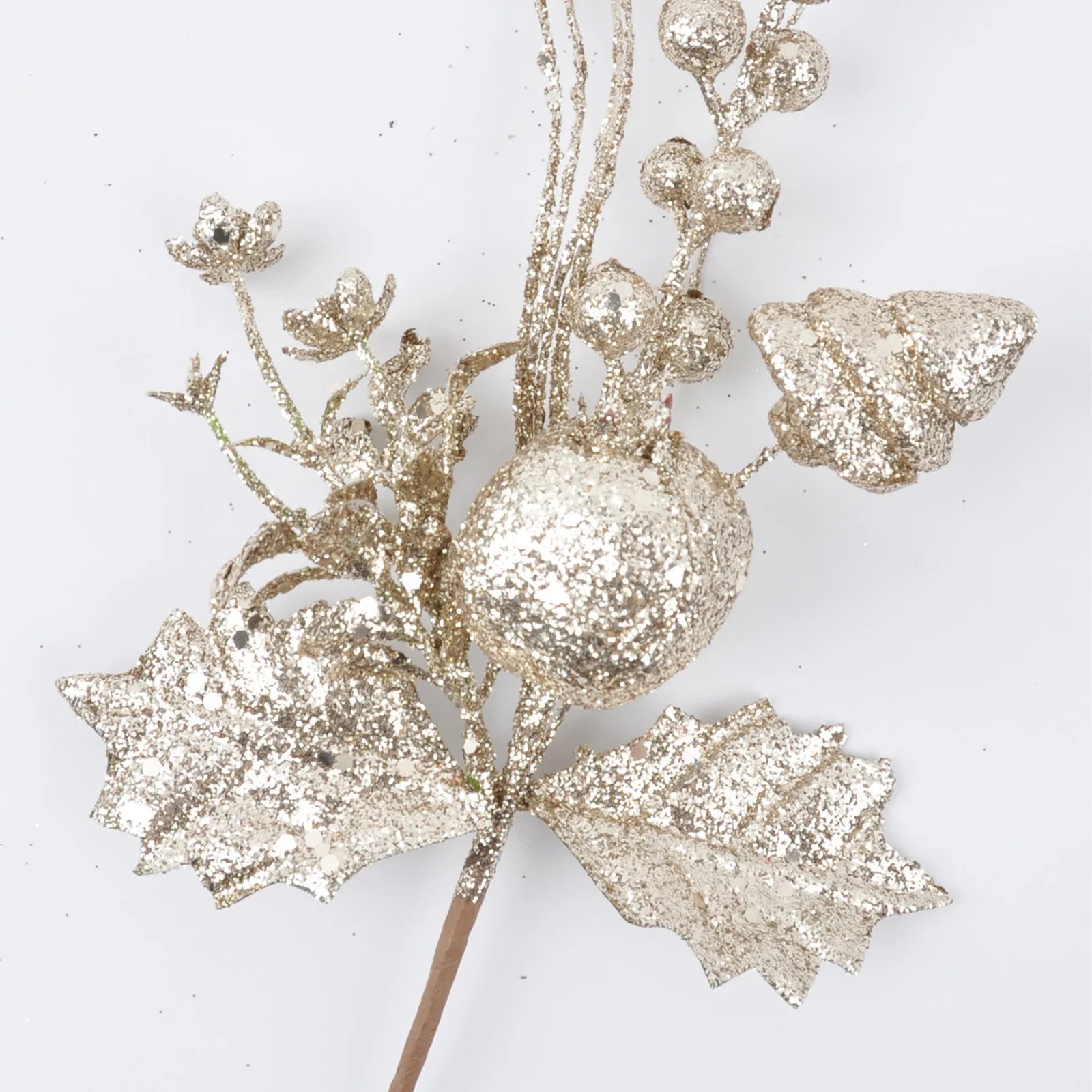 Sparkling Christmas Tree Branch Picks – Holiday Ornaments Christmas Tree Pick Zpaxo