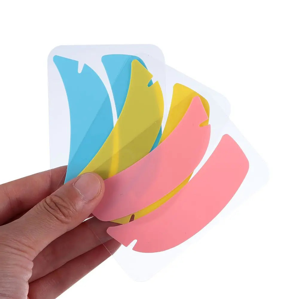 1Pair Reusable Eyelash Perm Silicone Eye Pads Lash Extension Under Eye Patches Sticky Eyelash Extension Patch Makeup Tools Zpaxo