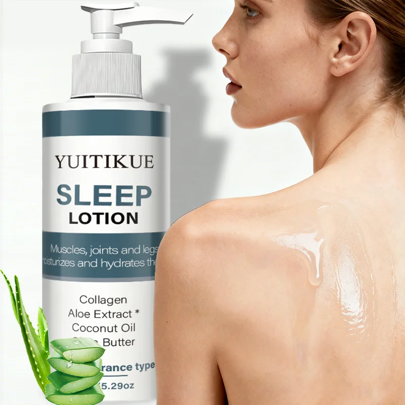 YUITIKUE Sleep Lotion – Collagen & Aloe Vera Night Repair Body Cream Night Repair Body Lotion Zpaxo