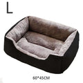 Bed for Cats Pet Products Cushions Kitten Goods Accessories Dog All Houses Supplies Things Accessory Habitats Basket House Beds Zpaxo Black-L