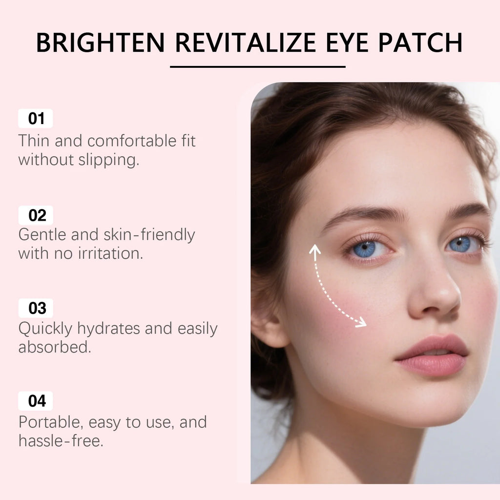 VIARELINE Retinol Eye Patches for Dark Circles & Puffiness 60pc Eye Treatment Patches Zpaxo