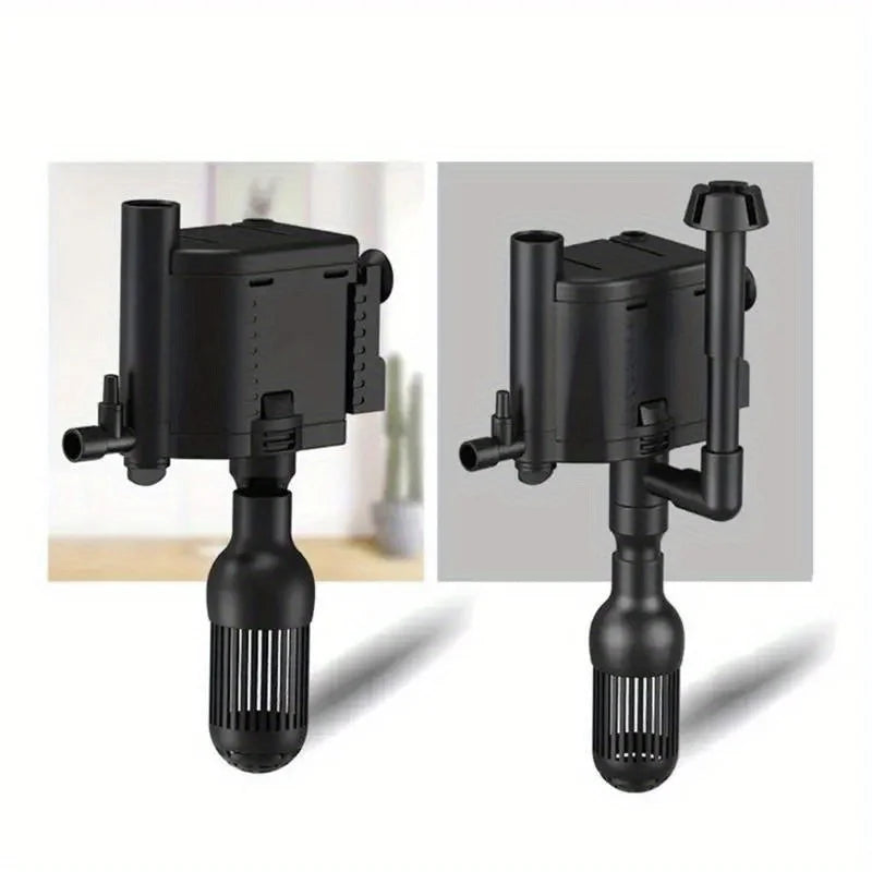 Aquarium Filter 3-in-1 Water-pump Oil Film Water Cleaner Fish Tanks