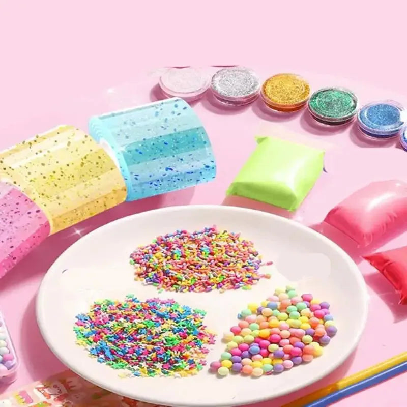 Nano Tape Squishy Toy PET Glue Blowable Bubble Non-marking