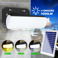 Dimmable Solar Lamp Motion Detector Indoor LED Light 5m Cable Zpaxo Black Shell