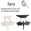 Wood Dragon Wall Shelf – Witchy Goth Decor for Book Lovers
