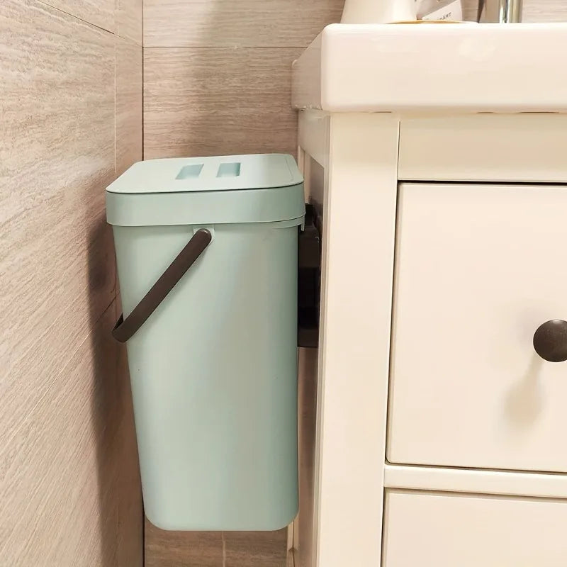 Space-saving Quiet-close Trash Can 3 Eco-friendly Sealed Bin Kitchen
