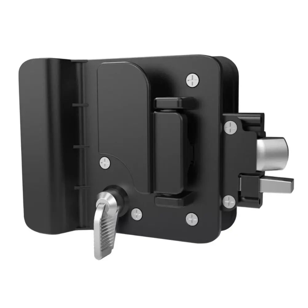Black 2 Keys RV Door Lock Anti Theft Easy Install Camper Replacement Zpaxo