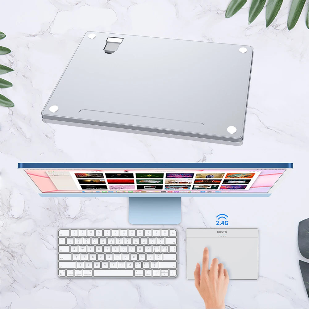 Bluetooth-compatible Touchpad Precision Haptic Feedback Portable