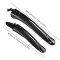 Bicycle Fender PP Soft Plastic MTB 26- Universal Mudguard Widen Mud