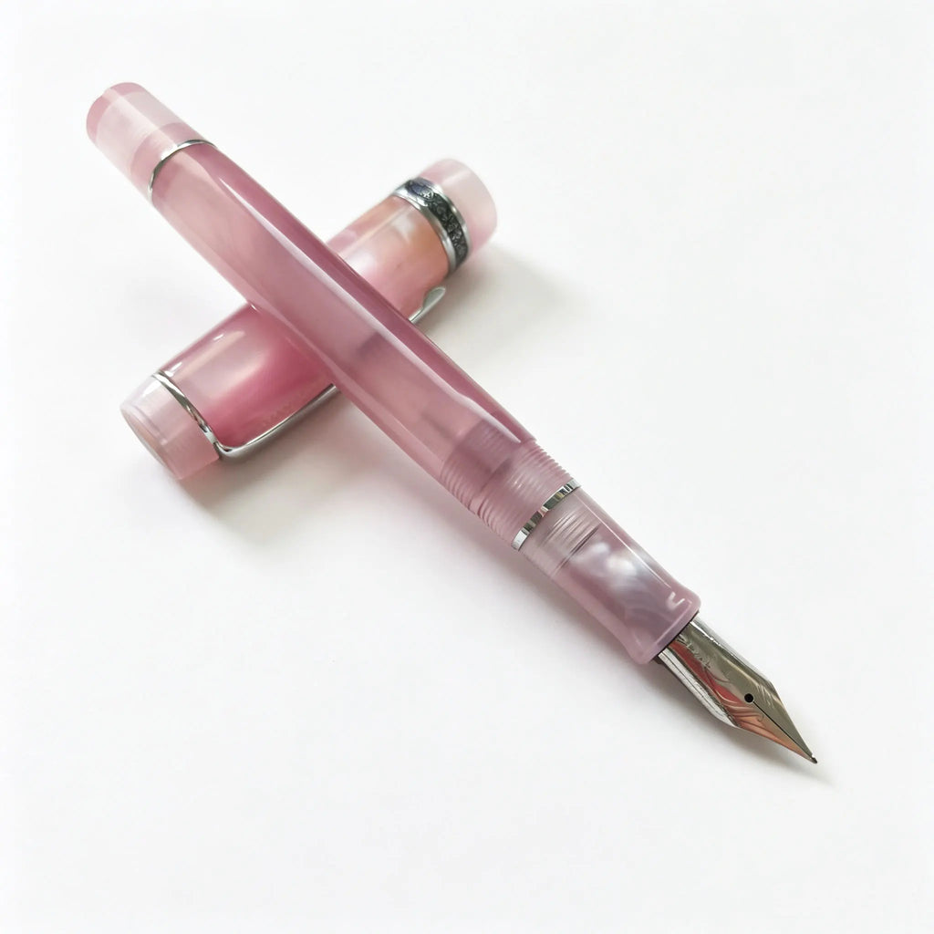 Kaigelu 316 Smooth Acrylic Fountain Pen EF/F/M Nib Beautiful Marble Amber Texture Ink Writing Gift Office Business Zpaxo