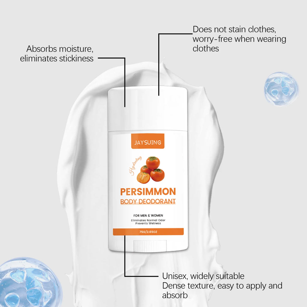 Persimmon Scent Deodorant Stick – Unisex Antiperspirant 75g Deodorant Stick Zpaxo