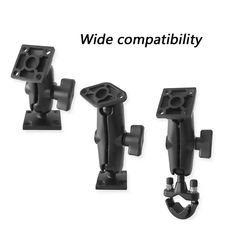652F MultiAngle Adjustable Phone Holder For Motorcycle Aluminum Alloy 4Hole Base Zpaxo