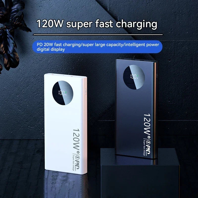 120W Power Banksuper Fast Charging 80000mah Ultralarge Capacity Zpaxo
