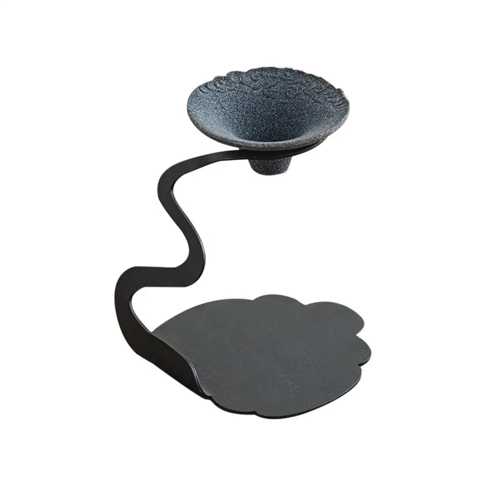 Tea Strainer No Hole Leaf Colander Iron Stand Strainers Loose