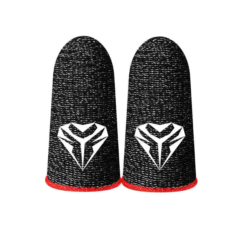 1 Pair Gaming Finger Sleeve for PUBG Breathable Sweatproof Fingertip Cover Cots Zpaxo