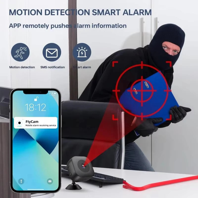 6K Mini Security Camera Wireless Wifi Monitoring Protection Remote