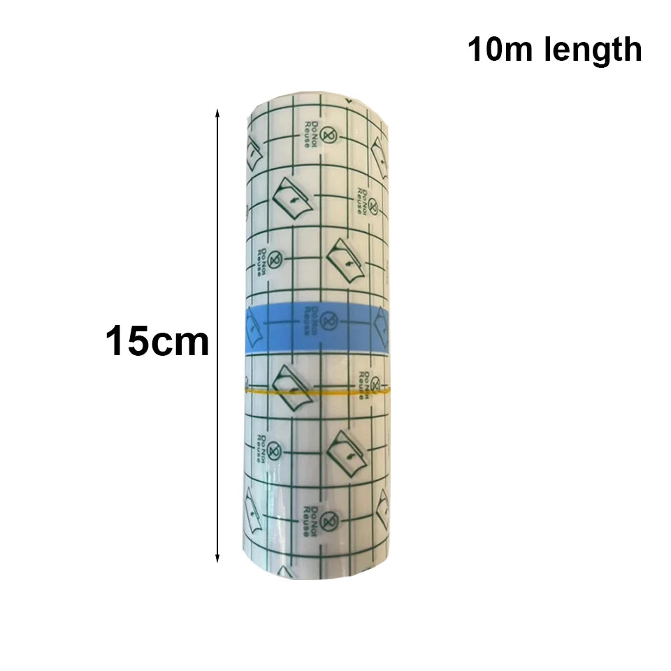 1 Roll PU Protective Tattoo Film Stickers Paste Waterproof Adhesive Aftercare Skin Healing Tape Bandage Tatu Repair Accessories Zpaxo 15cm x 10m