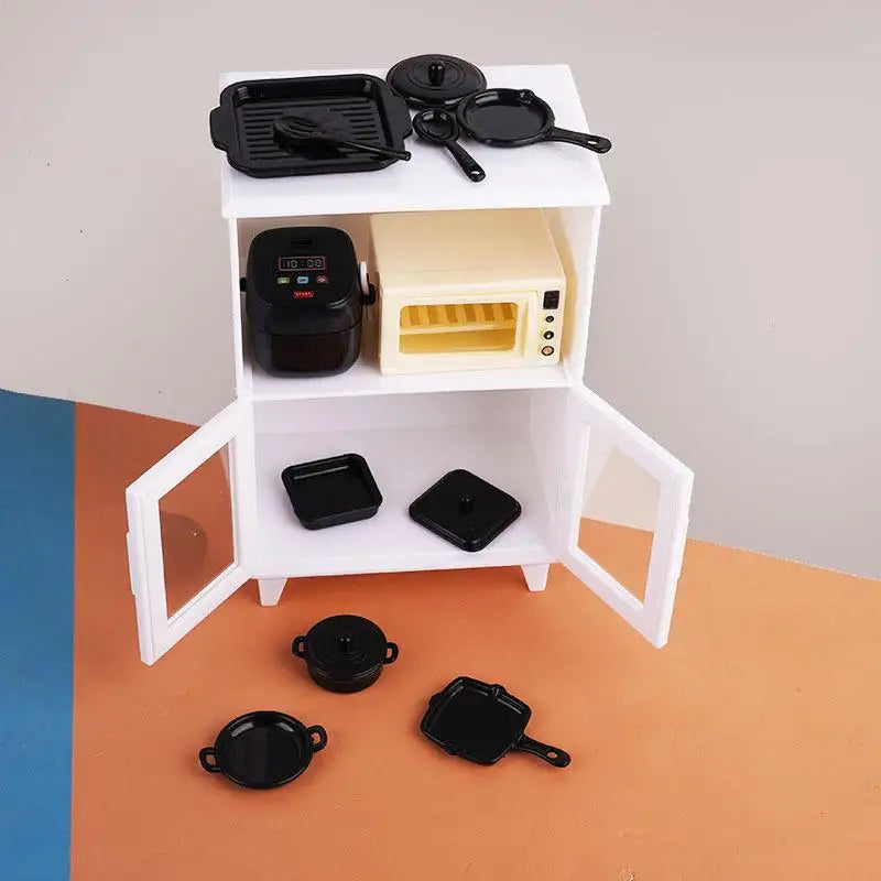 Mini Food Pretend Play Dollhouse Kitchen Furniture Model Miniature Zpaxo