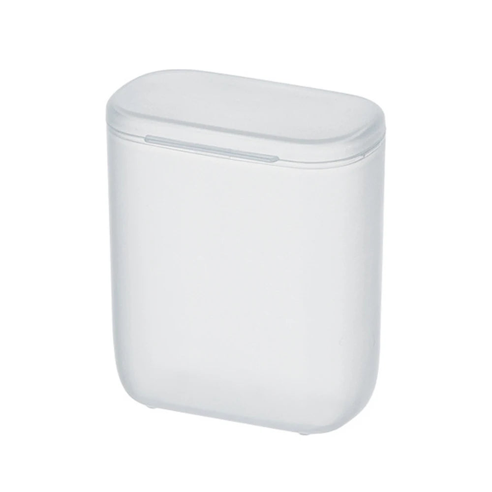 1pcs Mobile Data Cable Storage Box Headphone Charger Transparent Storage Box With Lid, Drawer Jewelry Organizer Box Organizer Zpaxo WHITE