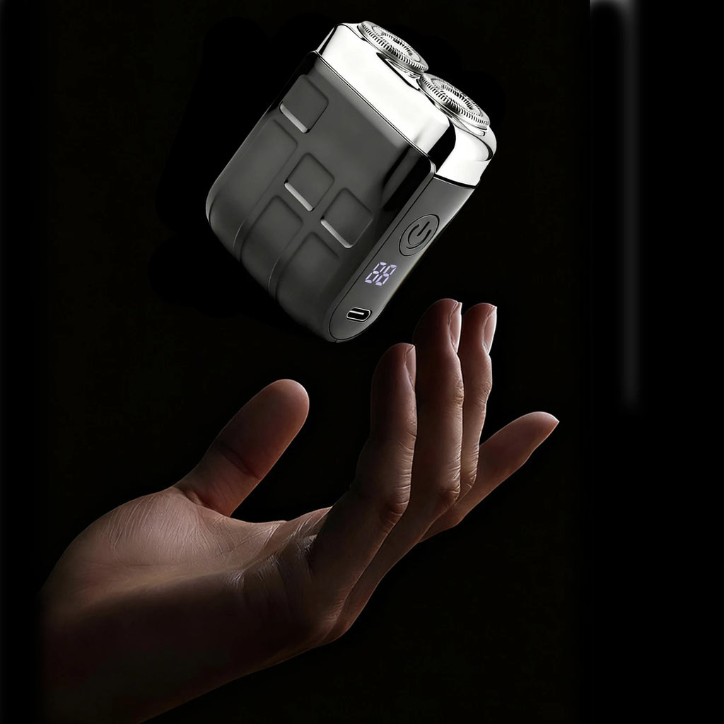Men Mini Electric Shaver Type-c Rechargeable Facial Beard Trimmer