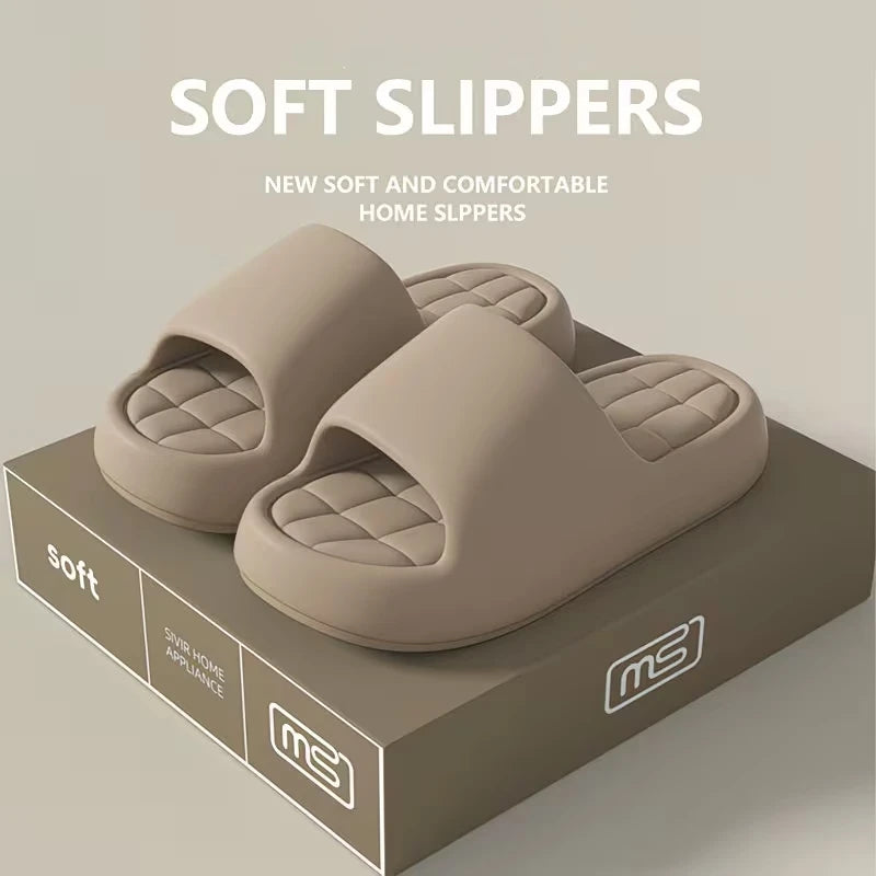 Fashion Women's Slippers Indoor Thick Soft Sole Anti-slip