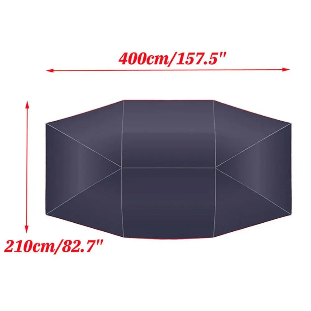 UV Protection Auto Retractable Car Cover Waterproof 4X2 1M Foldable Zpaxo