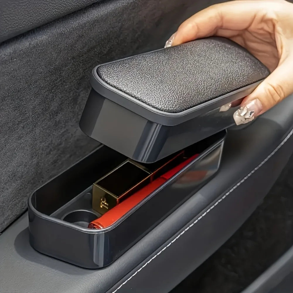 Adjustable Height Car Armrest Storage Container Multifunctional Zpaxo