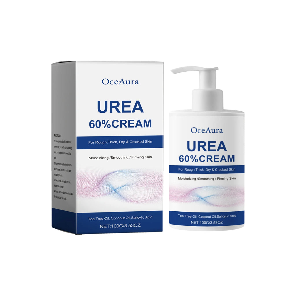 OceAura 60% Urea Foot Cream – Cracked Heel & Callus Repair Urea Foot Cream Zpaxo 100g boxed