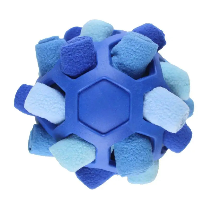 Small Dogs Dog Sniffing Ball Toy Puzzle Hidden Food Educational Zpaxo Blue