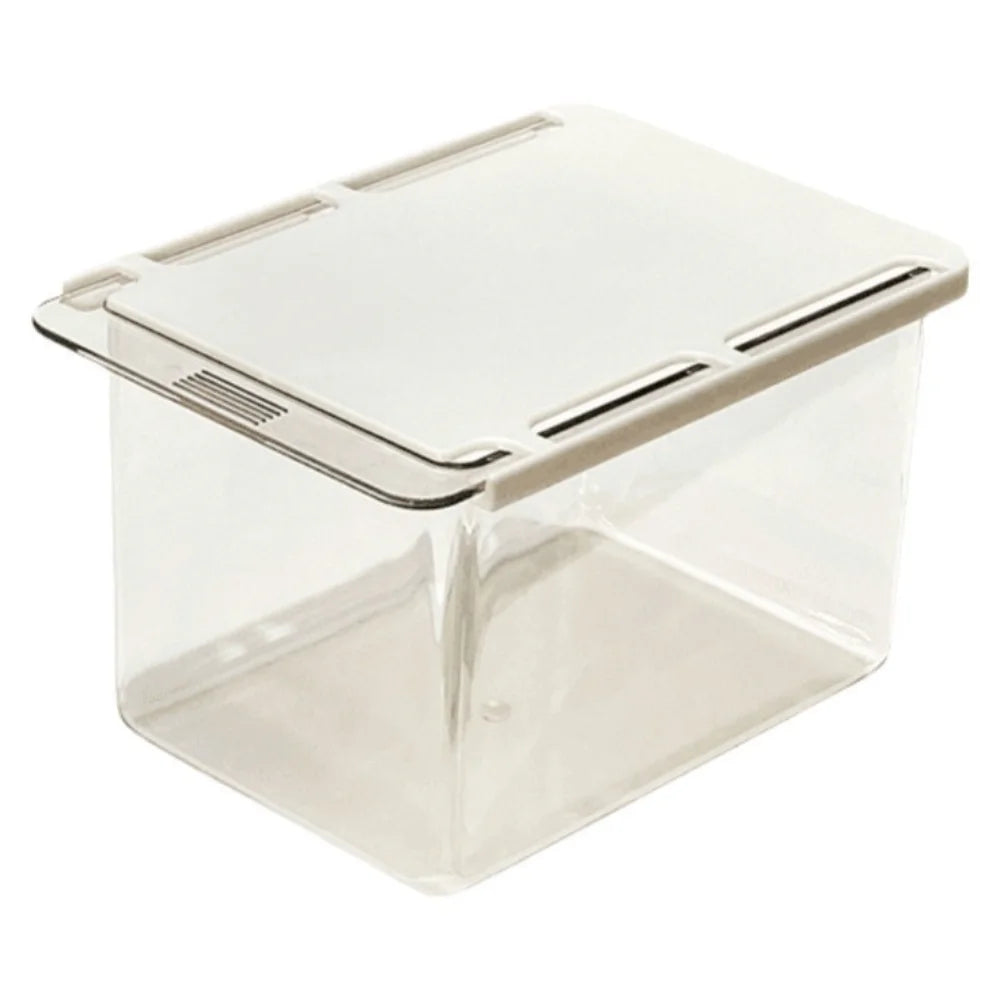 Transparent Pull-Out Drawer Storage Box – Bathroom Organizer