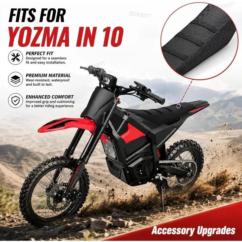 Yozma IN10 Waterproof PVC Seat Cover | Motorbike, EBike, Dirt Bike