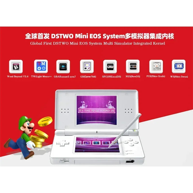 7800 in 1 New DS Vedio Game Card with 32GB TF Card for DS 3DS NDSL NDSi 2DS Console Flash Card Adapter Memory Burning Game Card Zpaxo