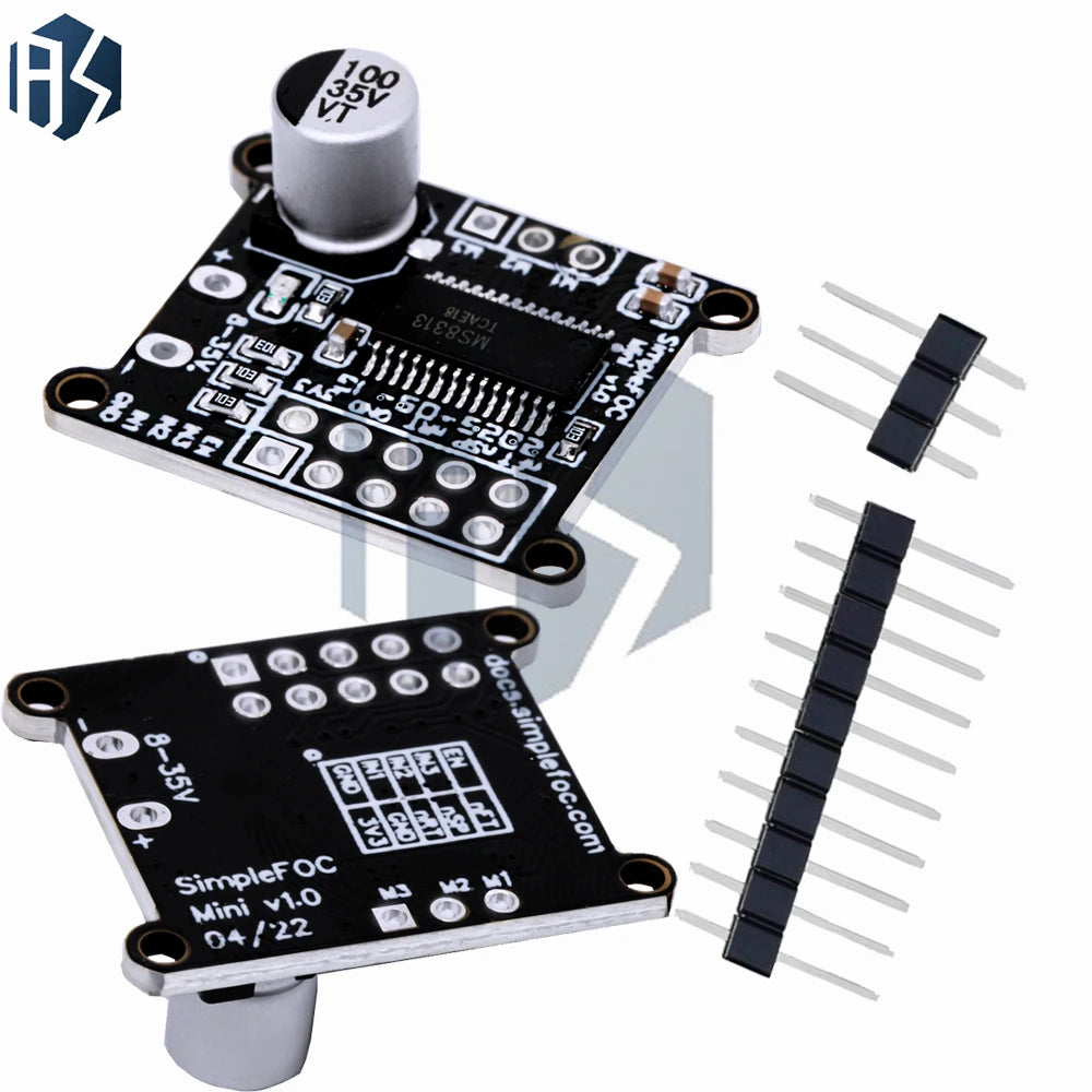 8-30v SimpleFOCMini DC brushless motor drive board FOC control driver SVPWM control algorithm Zpaxo