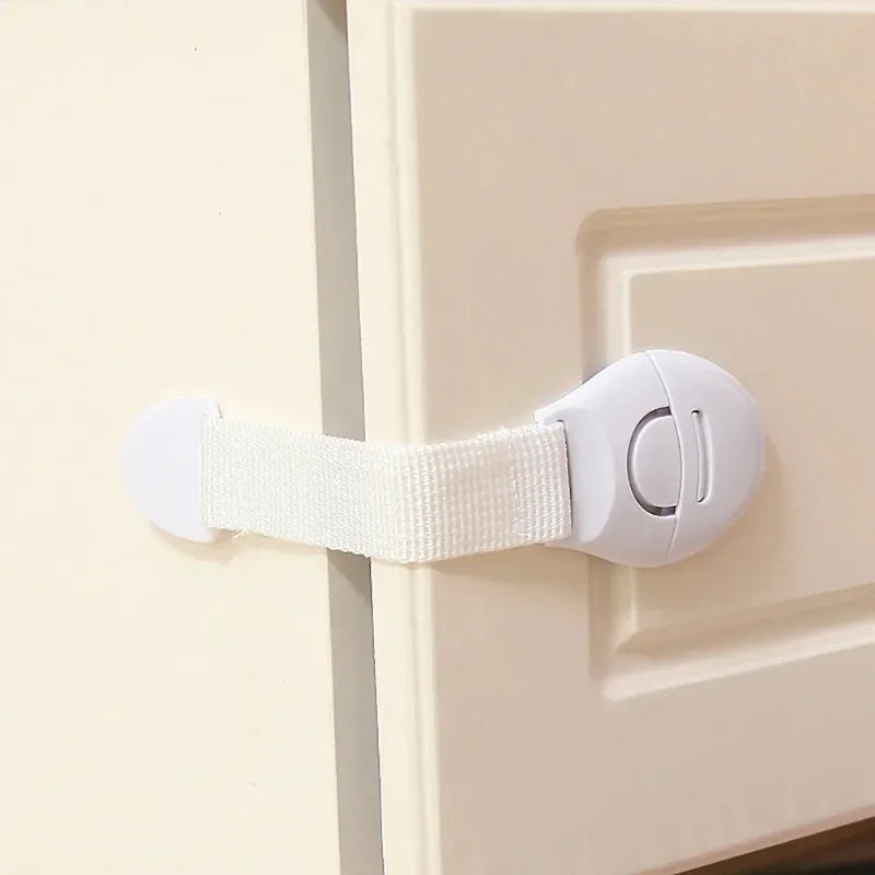 Child Safety Cabinet Locks – Baby-Proof Drawer & Door (5–10 Pack) Child Safety Lock Zpaxo