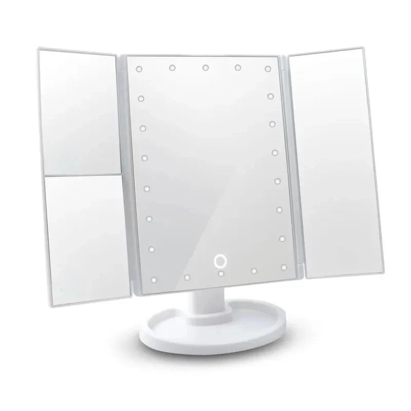 LED Vanity Makeup Mirror Touch Control Adjustable Lighting 1X 2X 3X