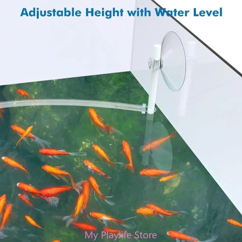Suction Cup Floating Plant Corral Plants Fence Fish Tank Habitat