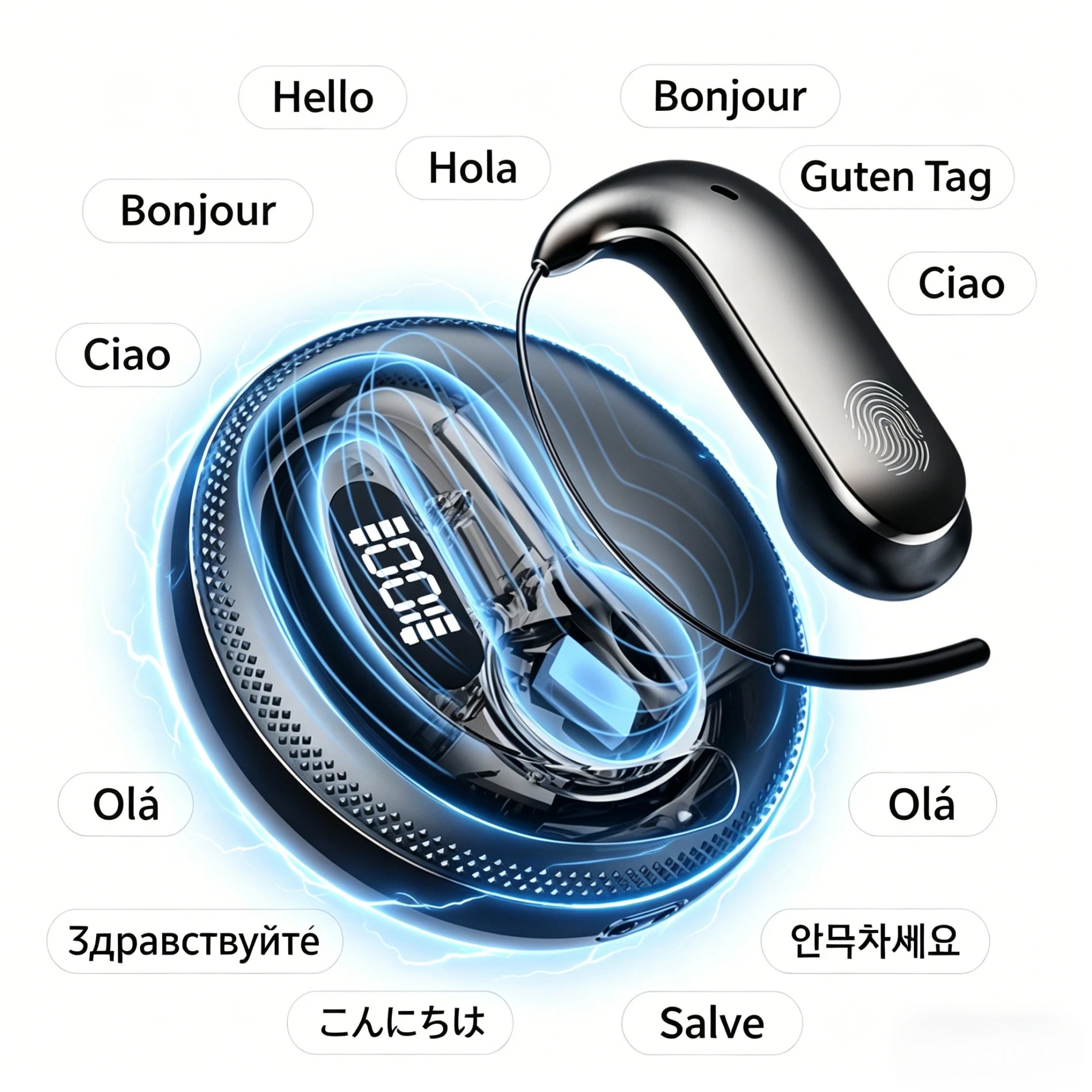 X56 True Wireless Earphones Simultaneous Translation Supports 144
