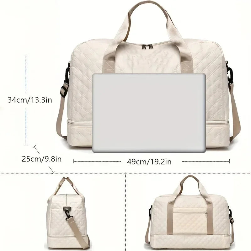 Lightweight Large Travel Duffle Bag – Gym Weekender Overnight Travel Duffle Bag Zpaxo